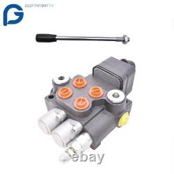 21GPM 2 Spool Hydraulic Directional Control Valve for Tractor Loader withJoystick