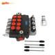 21GPM 3600PSI SAE Hydraulic Control Valve Double Acting 4Spool WithConversion Plug