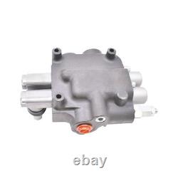 21GPM 3600 PSI SAE Ports 2 Spool Double Acting Hydraulic Control Valve