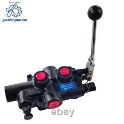 21GPM 3625PSI 4 Way 3 Pos Hydraulic Valve Tandem Center Mount Controller