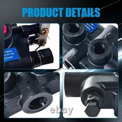 21GPM 3625PSI 4 Way 3 Pos Hydraulic Valve Tandem Center Mount Controller