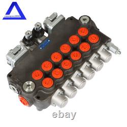 21GPM Hydraulic Backhoe Directional Control Valve with Joysticks/conversion 6Spool