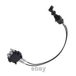 21GPM Hydraulic Directional Valve P80 2 Spool Remote Control Kit with Cables