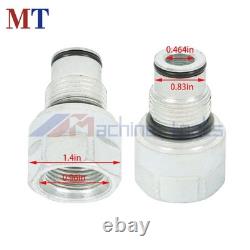 21GPM SAE Hydraulic Control Valve Double Acting 4Spool 3600PSI WithConversion Plug