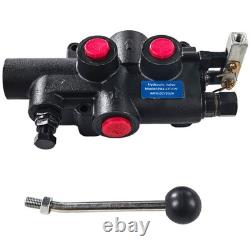 21 GPM 3625PSI Log Splitter Hydraulic Control Valve SAE10 SAE12 Detent Release