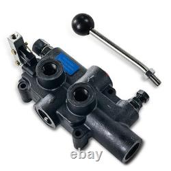 21 GPM 3625PSI Log Splitter Hydraulic Control Valve SAE10 SAE12 Detent Release