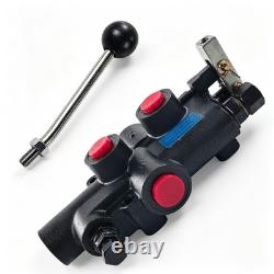 21 GPM 3625PSI Log Splitter Hydraulic Control Valve SAE10 SAE12 Detent Release