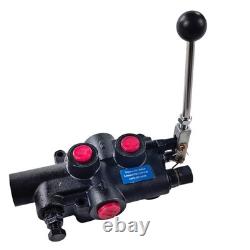 21 GPM 3625PSI Log Splitter Hydraulic Control Valve SAE10 SAE12 Detent Release