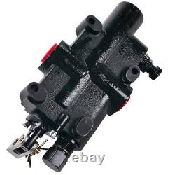 21 GPM 3625PSI Log Splitter Hydraulic Control Valve SAE10 SAE12 Detent Release