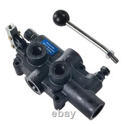 21 GPM 3625PSI Log Splitter Hydraulic Control Valve SAE10 SAE12 Detent Release