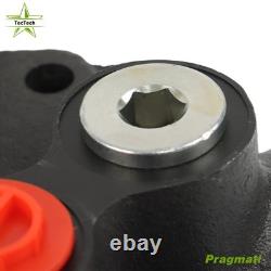 21 GPM 4 Spool Adjustable Hydraulic Control Valve Double Acting 3600 PSI NEW