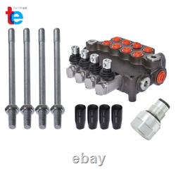21 GPM 4 Spool Hydraulic Control Valve Double Acting SAE 3600 PSI withconversion