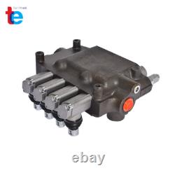 21 GPM 4 Spool Hydraulic Control Valve Double Acting SAE 3600 PSI withconversion