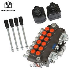 21 GPM Hydraulic Backhoe Directional Control Valve with 2 Joystick 6 Spool