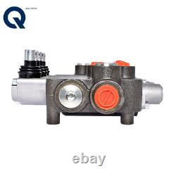 21 GPM Hydraulic Control Valve Double Acting 3600 PSI 4 Spool SAE Ports