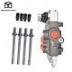 21 GPM Hydraulic Control Valve Double Acting 3600 PSI SAE Ports 4 Spool