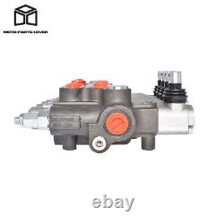 21 GPM Hydraulic Control Valve Double Acting 3600 PSI SAE Ports 4 Spool