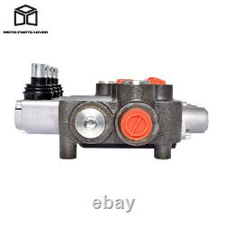 21 GPM Hydraulic Control Valve Double Acting 3600 PSI SAE Ports 4 Spool