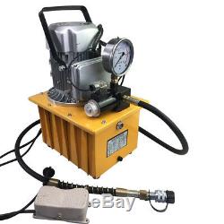 220V 63MPa Electric Driven Hydraulic Pump 10000PSI Pedal Solenoid valve Control