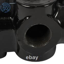 25 GPM 2 Spool RD522CCAA5A4B1 Double Acting Hydraulic Valve In/Out 3/4 NPT