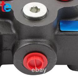 25 GPM 3 Spool Double Acting Hydraulic Control Valve 3000 PSI 1/2 BSPP