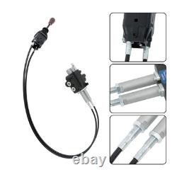 2Spool Remote Control Valve 80LPM Hydraulic Kit withJoystick 4.9ft Cables