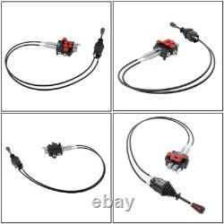 2Spool Remote Control Valve 80LPM Hydraulic Kit withJoystick 4.9ft Cables