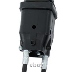 2Spool Remote Control Valve 80LPM Hydraulic Kit withJoystick 4.9ft Cables