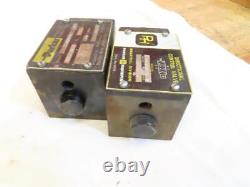 2 Parker D3W4BVY-13 Hydraulic Directional Control Valve 3000psi Poor Storage