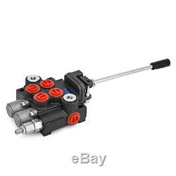 2 Spool 11 GPM Hydraulic Directional Control Valve Tractor Loader with Joystick