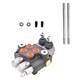 2 Spool 13 GPM Hydraulic Control Valve Double Acting SAE Ports 3600 PSI