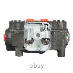 2 Spool 21GPM Hydraulic Directional Control Valve For Tractor Loader withJoystick