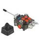 2 Spool 21GPM Hydraulic Directional Control Valve For Tractor Loader with Joystick