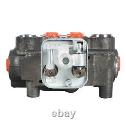 2 Spool 21GPM Hydraulic Directional Control Valve For Tractor Loader with Joystick