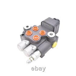 2 Spool 21GPM Hydraulic Directional Control Valve for Tractor Loader withJoystick