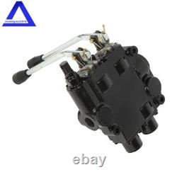 2 Spool 25 GPM RD522CCAA5A4B1 Double Acting Hydraulic Valve In/Out 3/4 NPT
