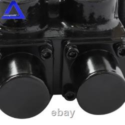 2 Spool 25 GPM RD522CCAA5A4B1 Double Acting Hydraulic Valve In/Out 3/4 NPT