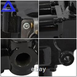 2 Spool 25 GPM RD522CCAA5A4B1 Double Acting Hydraulic Valve In/Out 3/4 NPT
