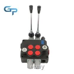 2 Spool 32 GPM 3600PSI Industrial Hydraulic Valve