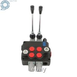 2 Spool 32 GPM 3600 PSI Heavy Duty Hydraulic Control Valve