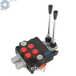 2 Spool 32 GPM 3600 PSI Heavy Duty Hydraulic Control Valve