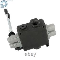 2 Spool 32 GPM 3600 PSI Heavy Duty Hydraulic Control Valve