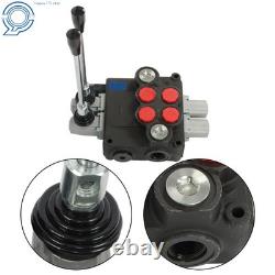 2 Spool 32 GPM 3600 PSI Heavy Duty Hydraulic Control Valve