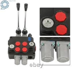 2 Spool 32 GPM 3600 PSI Heavy Duty Hydraulic Control Valve