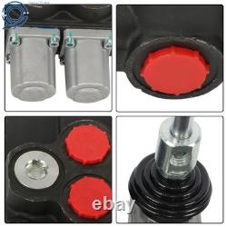 2 Spool 32 GPM 3600 PSI Heavy Duty Hydraulic Control Valve