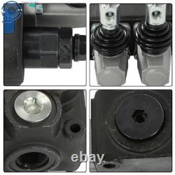 2 Spool 32 GPM 3600 PSI Heavy Duty Hydraulic Control Valve