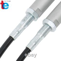 2-Spool Electric Control Valve 21 GPM Hydraulic System Quick-Connect Cables