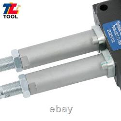 2 Spool Hydraulic Control Valve 21GPM Compact Design Low Noise Operation