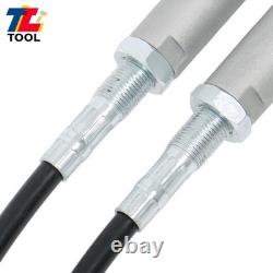 2 Spool Hydraulic Control Valve 21GPM Compact Design Low Noise Operation