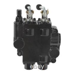 2 Spool Hydraulic Control Valve 25 GPM 3000 PSI 3/4 NPT Ports RD522CCAA5A4B1